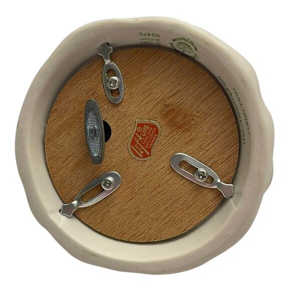 LEFTON China THE CHRISTOPHER COLLECTION 4.5" Music Box "SILENT NIGHT" 1980s - Picture 3 of 3